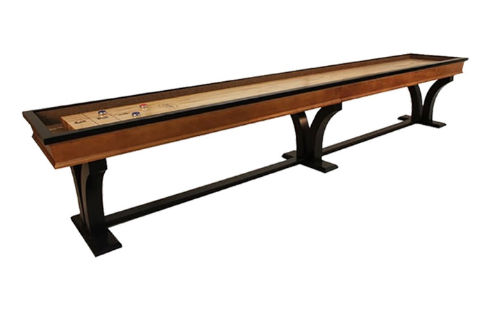 18' Veneto Maple Shuffleboard Table