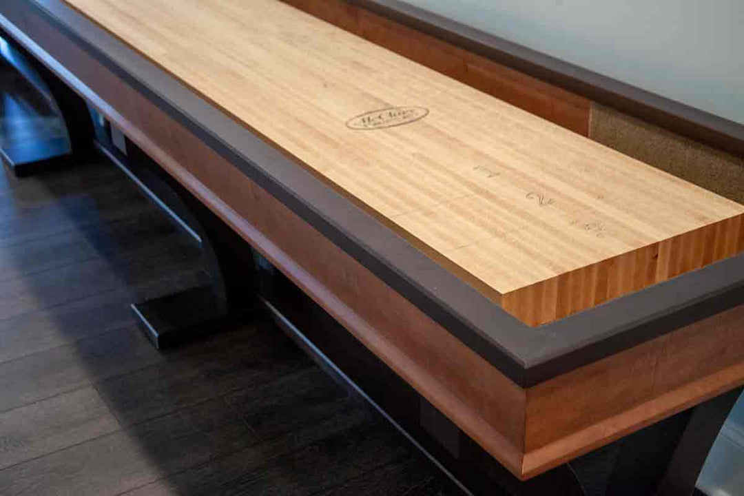 20' Veneto Maple Shuffleboard Table
