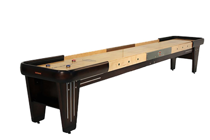 20' Rock-Ola Walnut Shuffleboard Table