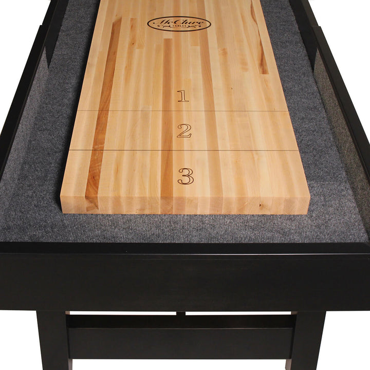 9' Contempo Shuffleboard Table with Wood Leg