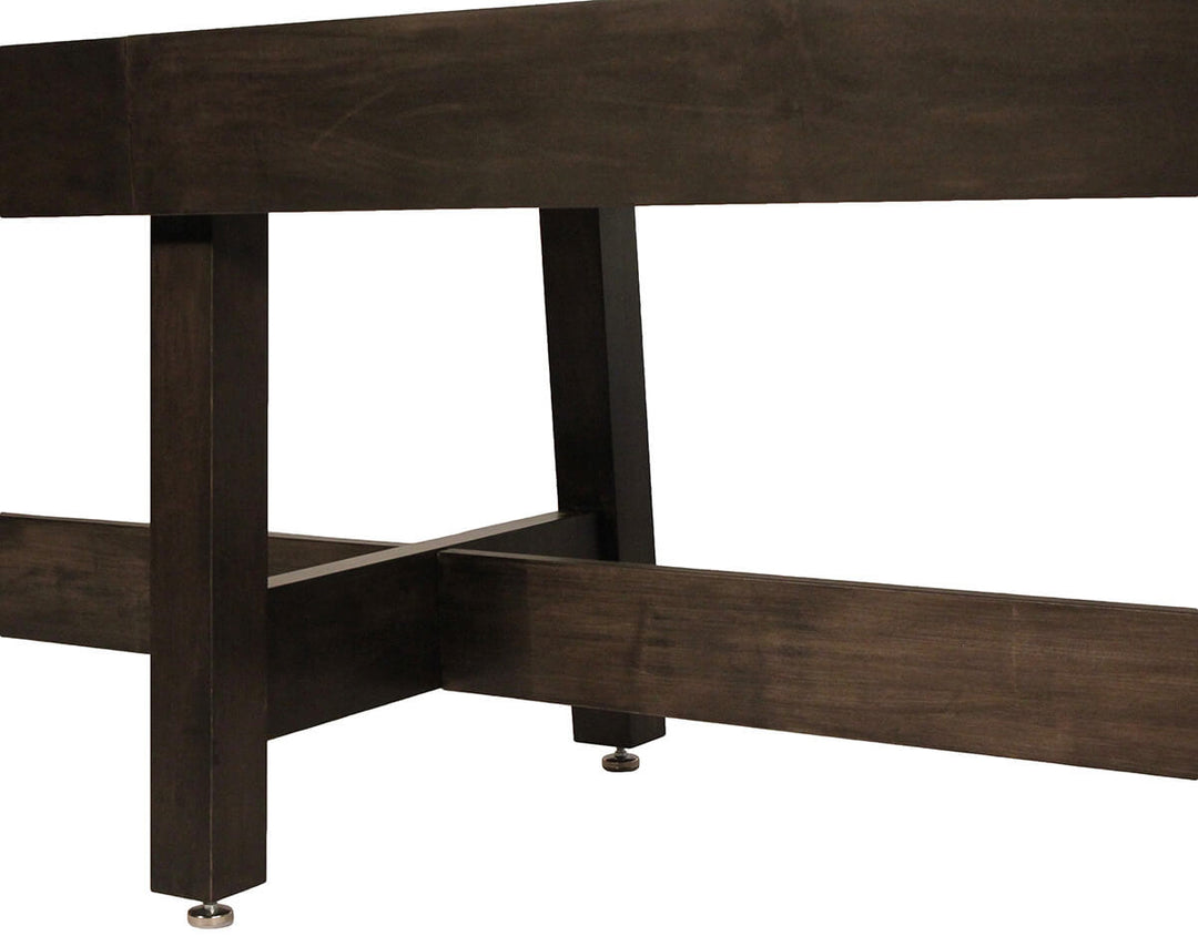 9' Contempo Shuffleboard Table with Wood Leg