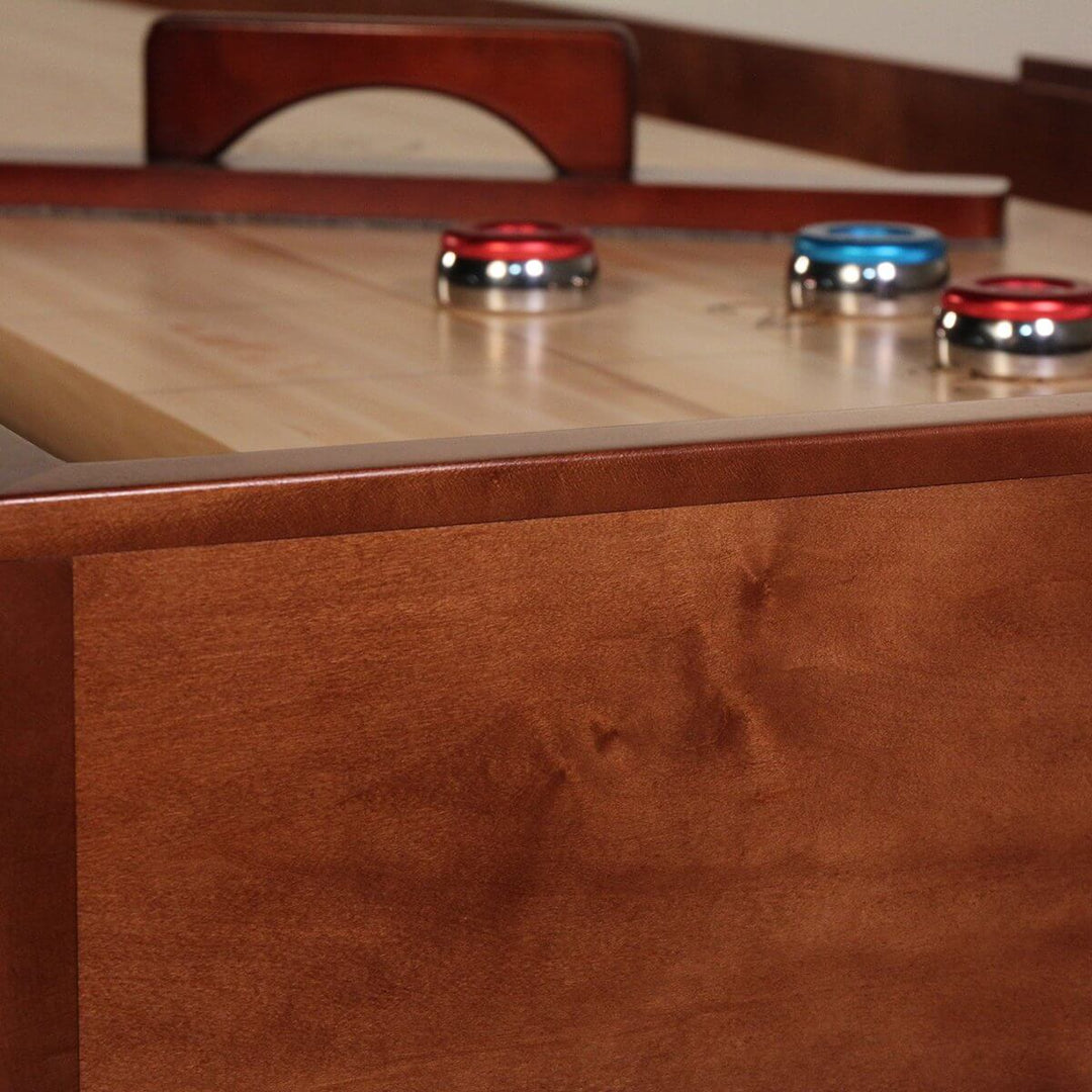12' Contempo Shuffleboard Table with Wood Legs