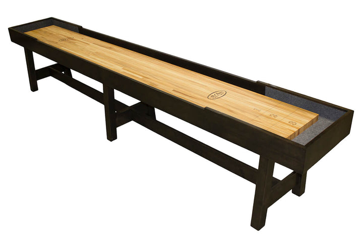 12' Contempo Shuffleboard Table with Wood Legs