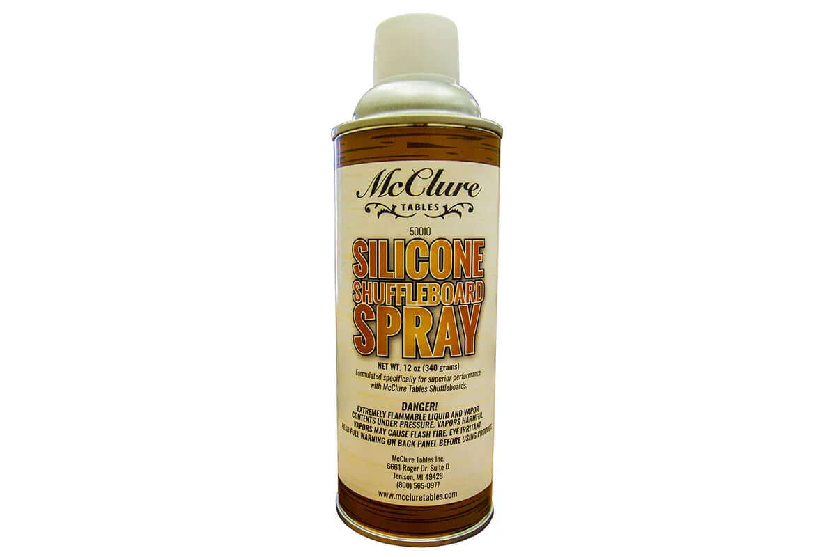 SUN-GLO Spray Al Silicone Per Shuffleboard - Tiene La Polvere E Migliora Lo Scorrimento