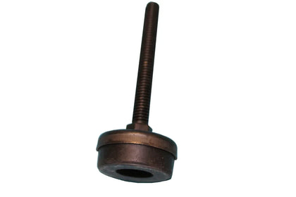 Leg Leveler Black Rubber Foot - McClure Tables