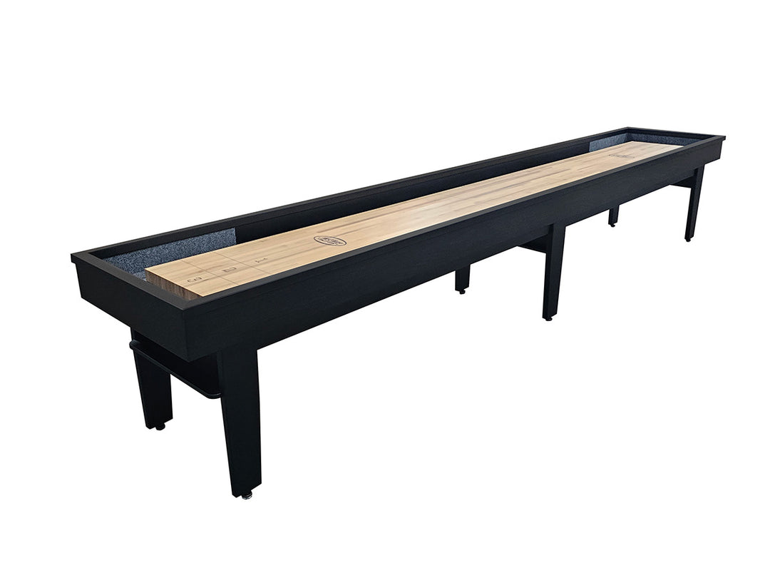 16' Patriot Shuffleboard Table Black