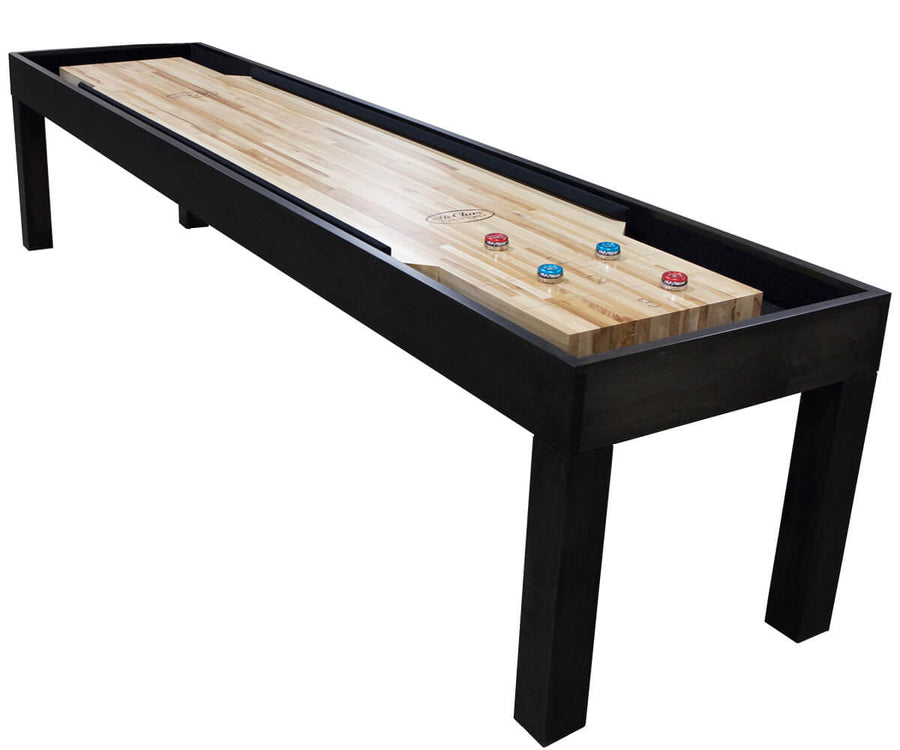 12' Parson Maple Bumper Shuffleboard Table McClure Tables