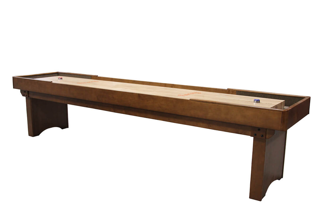 12' Tournament Shuffleboard Table Chestnut