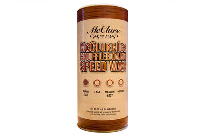 Shuffleboard Brown Wax Speed 1 - McClure Tables