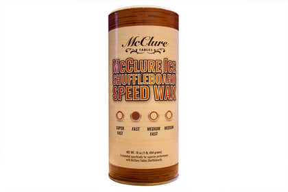 Shuffleboard Brown Wax Speed 2 - McClure Tables