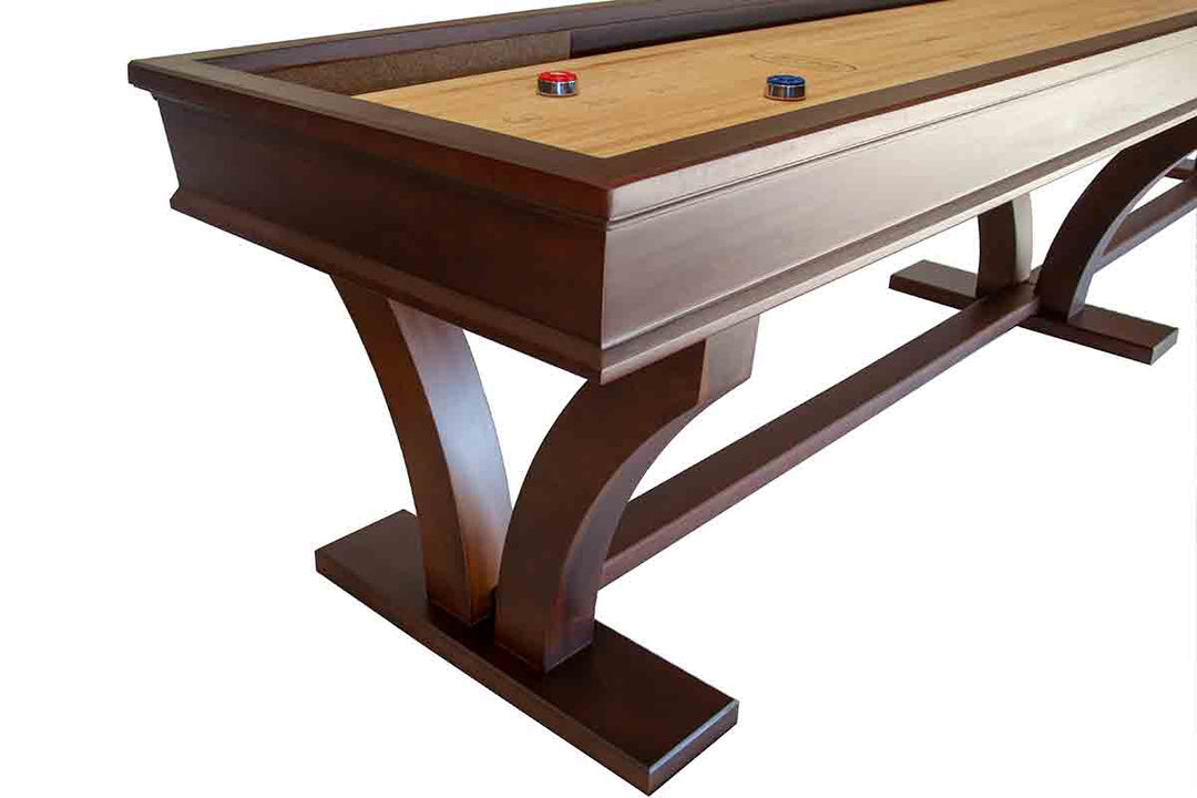 12' Veneto Tulipwood Shuffleboard Table