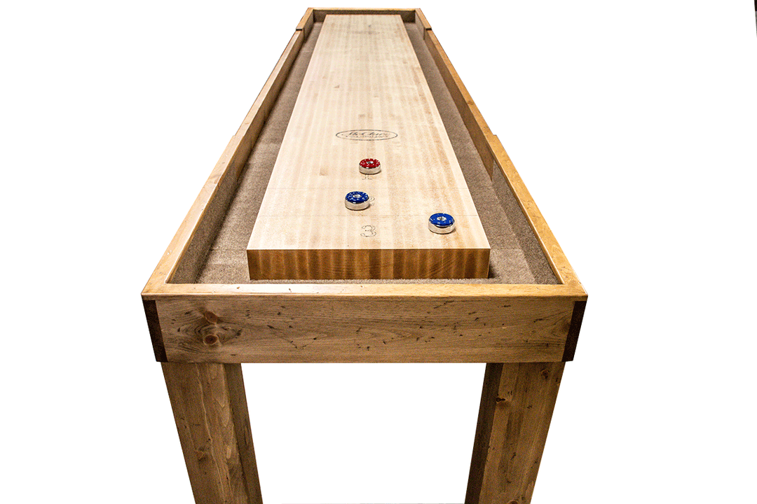 18' Parson's Pine Shuffleboard Table