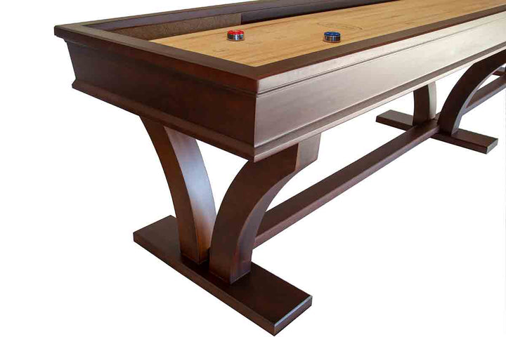 14' Veneto Tulipwood Shuffleboard Table