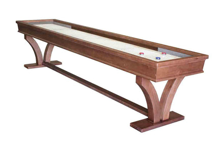 14' Veneto Tulipwood Shuffleboard Table - McClure Tables