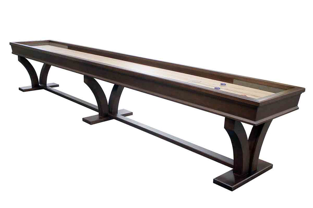 14' Veneto Tulipwood Shuffleboard Table Heirloom
