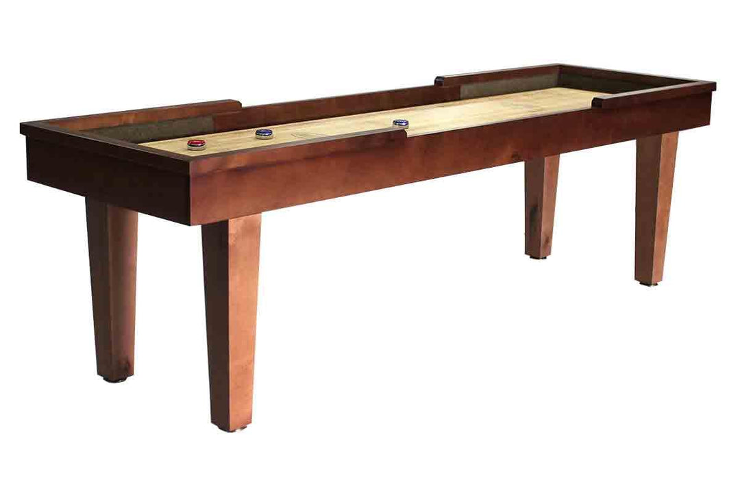9' Hamilton Shuffleboard Maple Heirloom Finish - McClure Tables